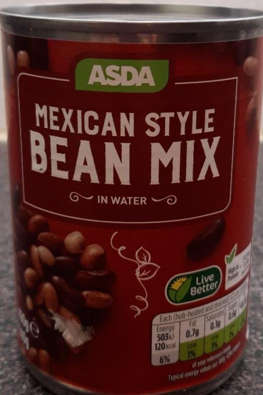 Fotografie - Mexican style bean mix asda