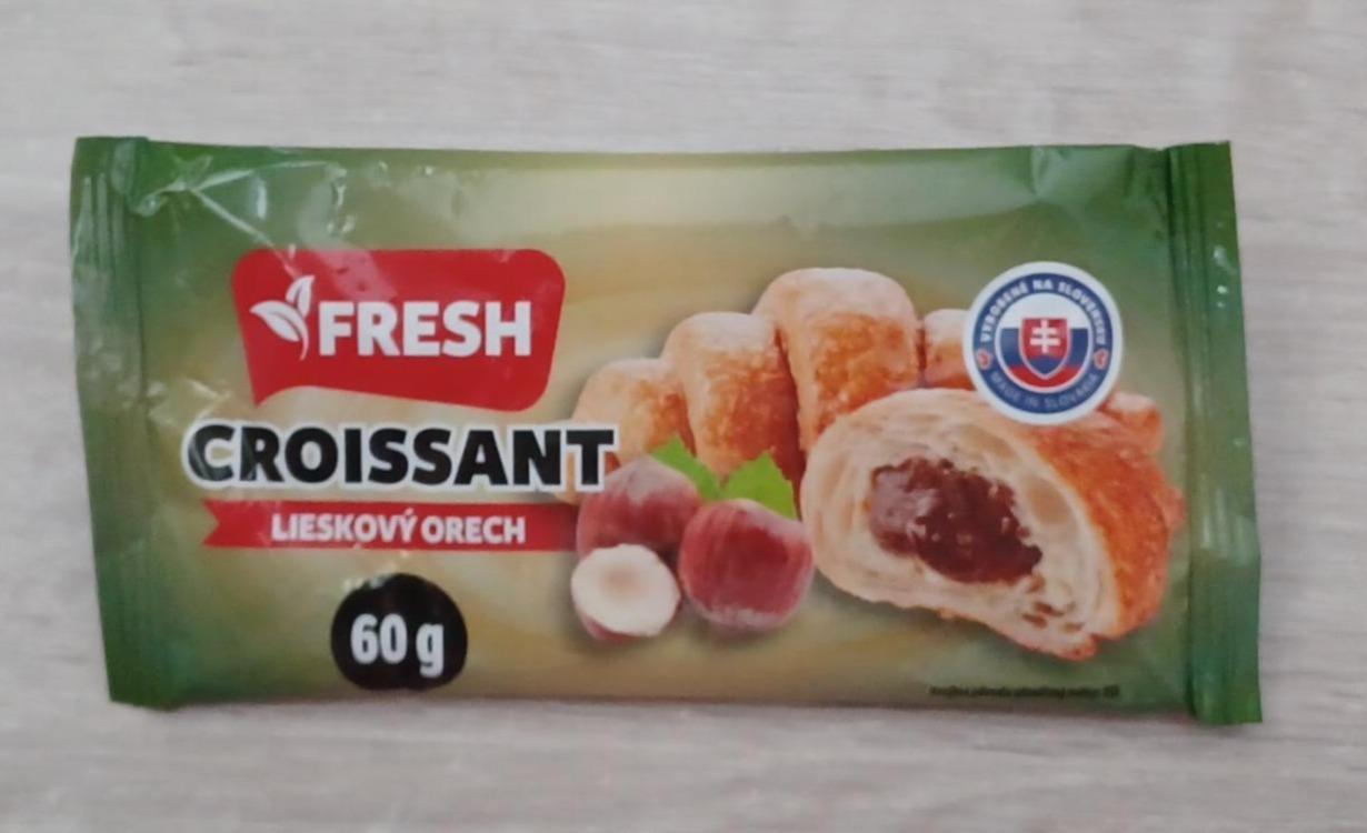Fotografie - Croissant Lieskový orech Fresh