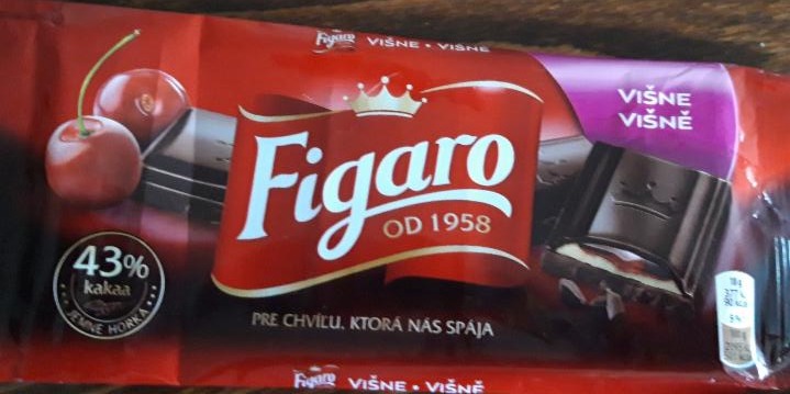 Fotografie - Figaro čokoláda višňa