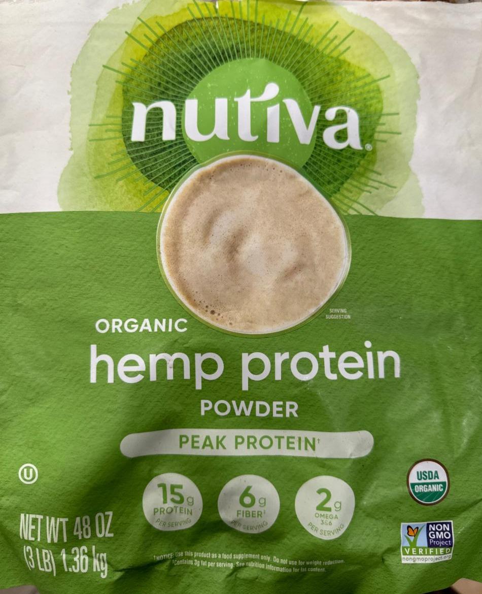 Fotografie - Organic Hemp Protein Powder Nutiva