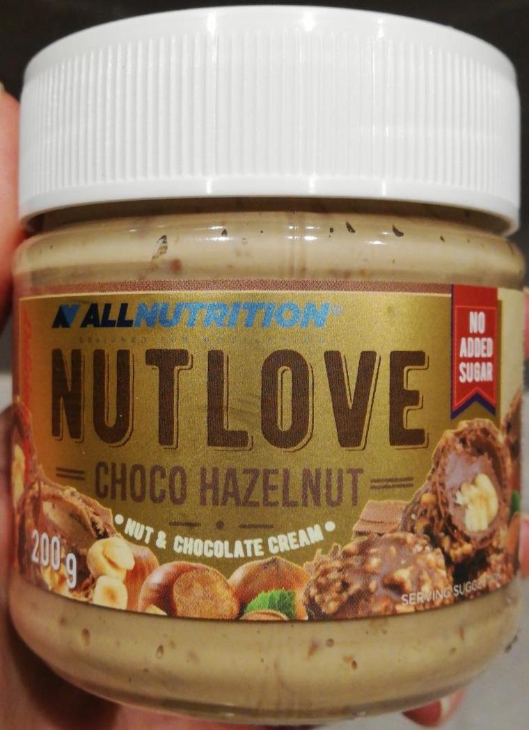 Fotografie - Allnutrition Nutlove Choco Hazelnut