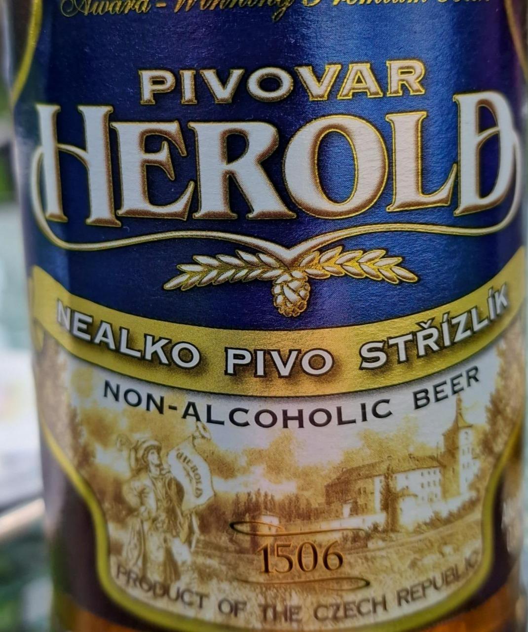 Fotografie - Nealko pivo Střízlík Pivovar Herold