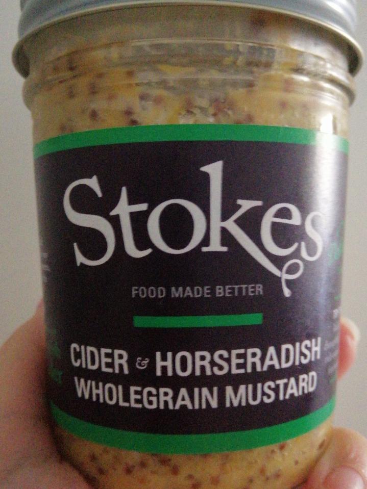 Fotografie - Stokes Cider & Horseradish wholegrain mustard 