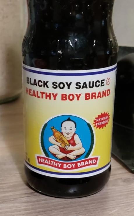 Fotografie - Black Soy Sauce Healthy Boy Brand