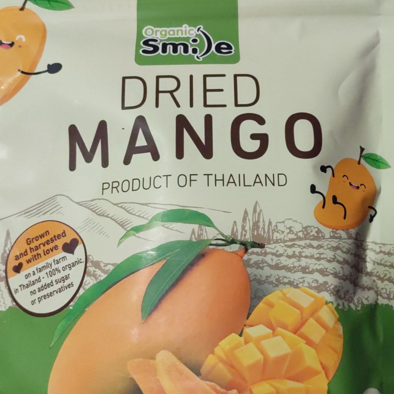 Fotografie - Dried Mango Smile organic