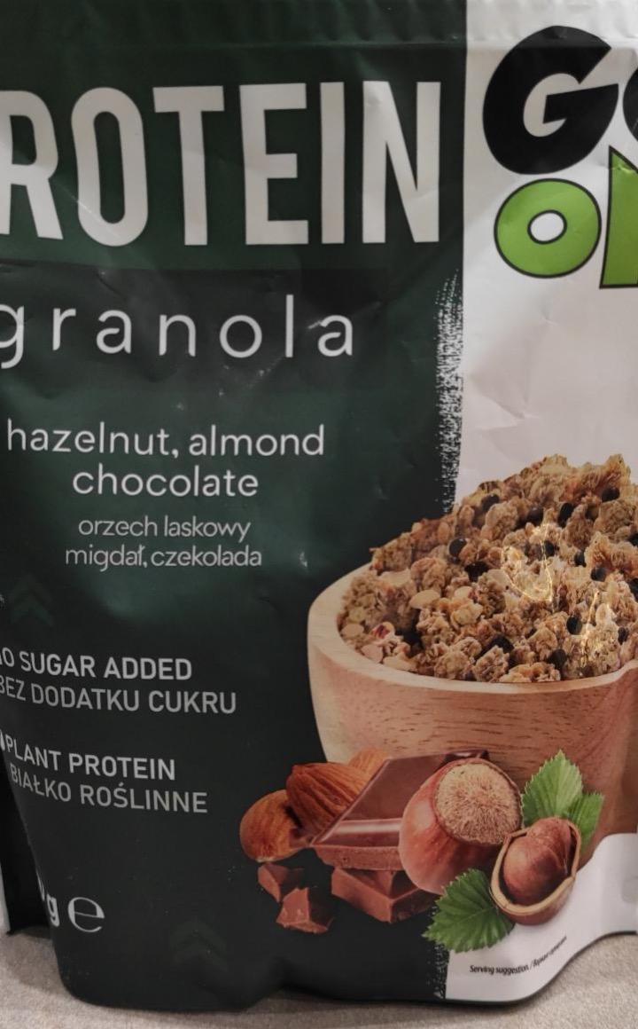Fotografie - Protein granola hazelnut, almond chocolate Go On Nutrition