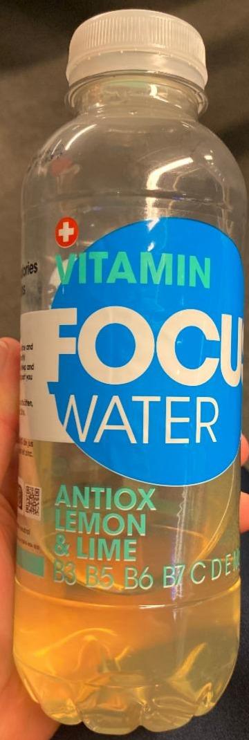 Fotografie - Vitamin Focus Water Antiox Lemon & Lime