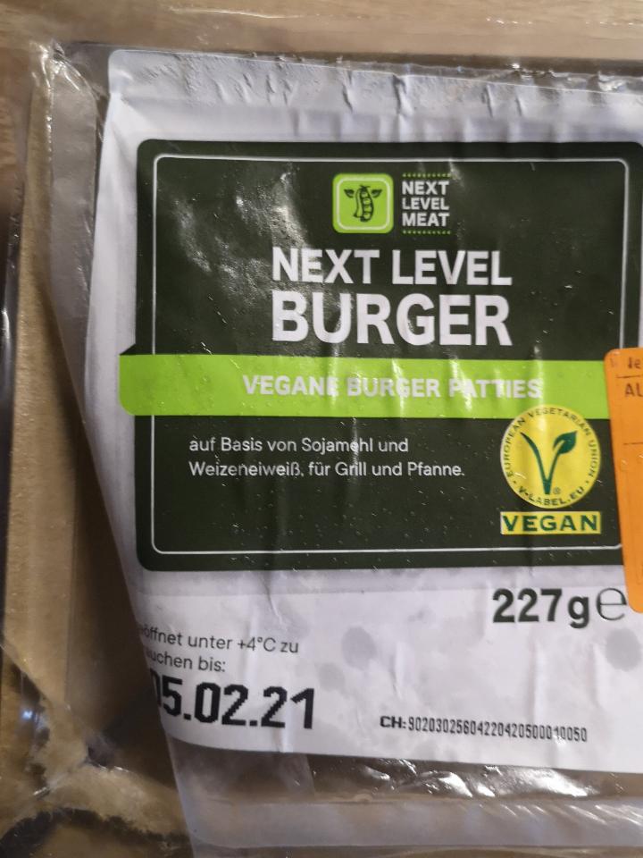 Fotografie - Next Level Burger Vegane Burger Patties Next Level Meat