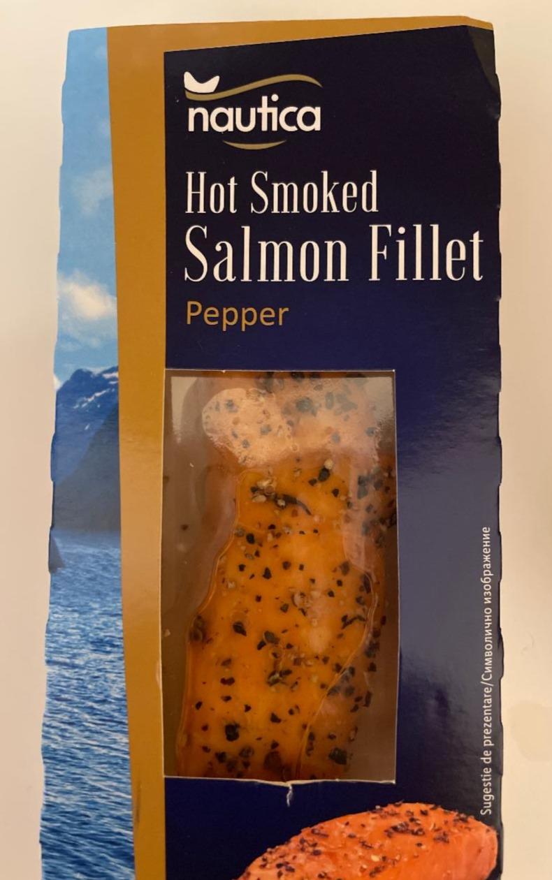 Fotografie - Hot Smoked Salmon Fillet Pepper Nautica