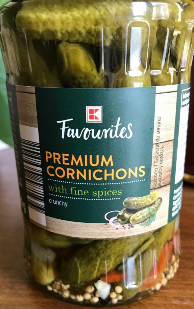 Fotografie - Premium cornichons with fine spices