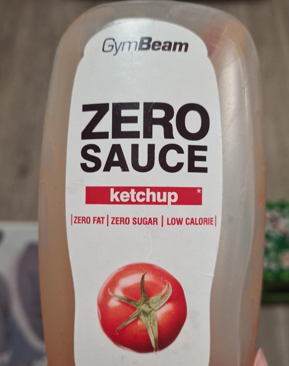 Fotografie - Zero Sauce ketchup GymBeam
