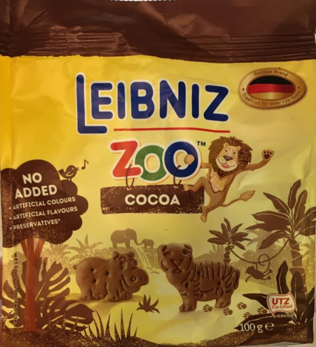 Fotografie - Zoo Jungle kakaové sušenky