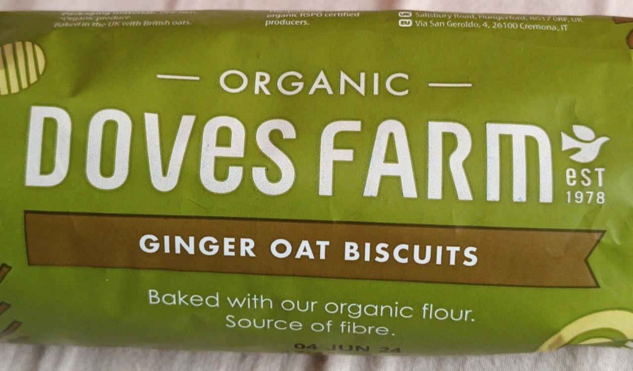 Fotografie - Ginger Oat Biscuits Doves Farm
