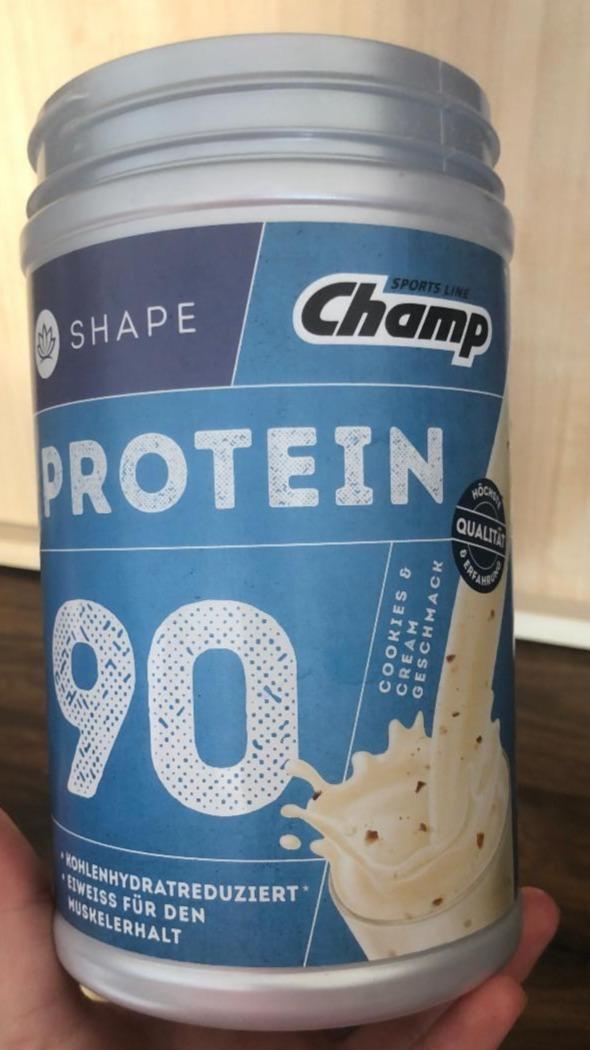 Fotografie - protein 90 cookies & cream Champ