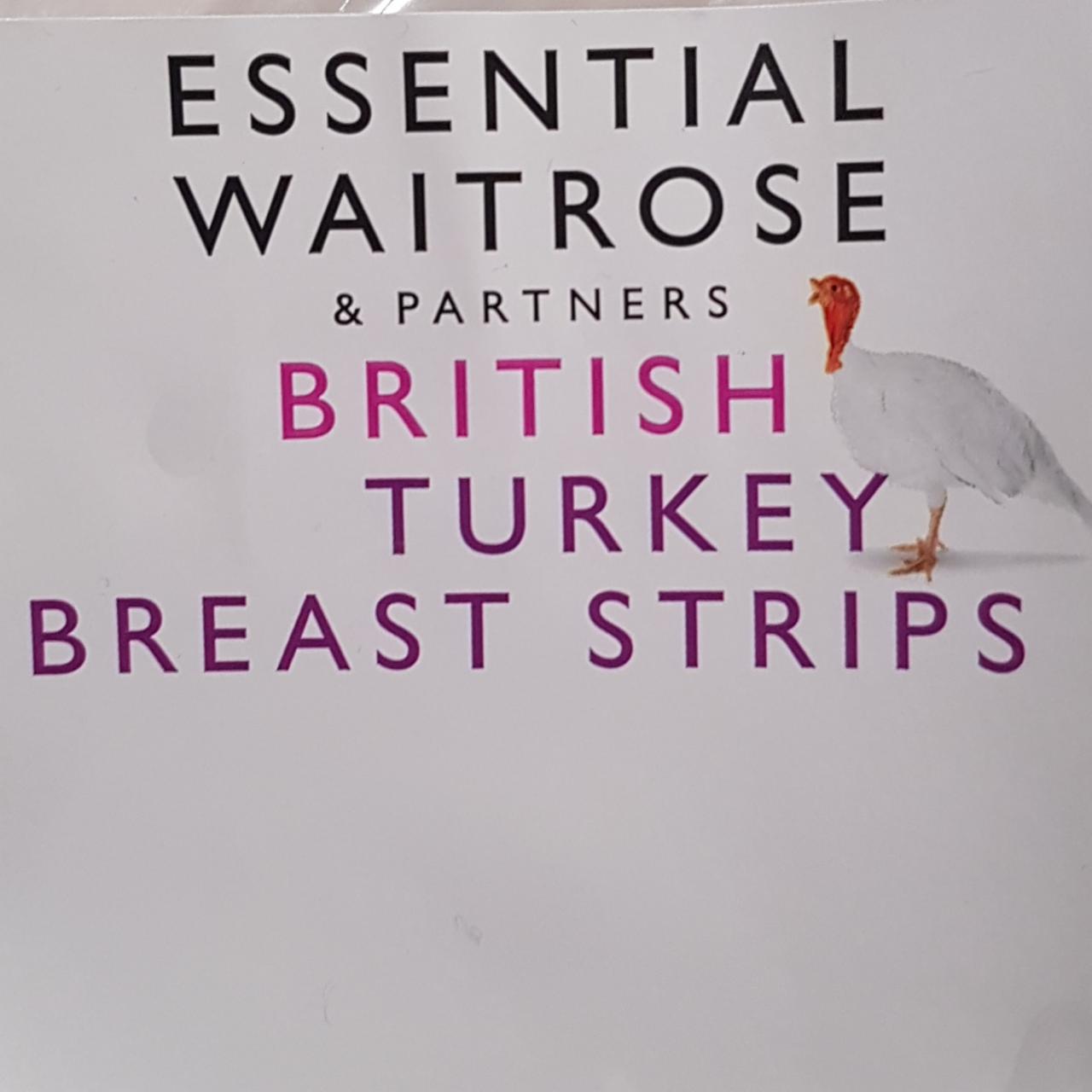 Fotografie - British turkey breast strips Waitrose