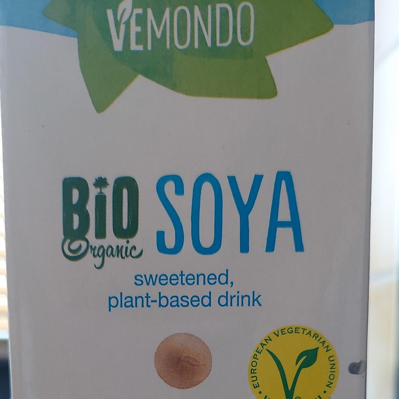 Fotografie - Soya sweetened, plant-based drink Bio Organic Vemondo