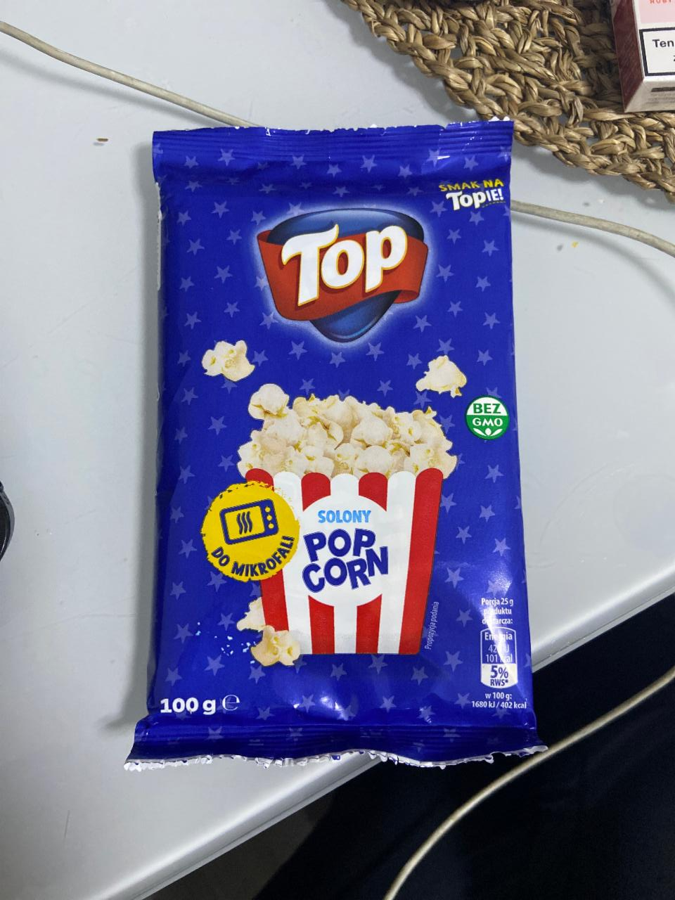 Fotografie - top popcorn solony