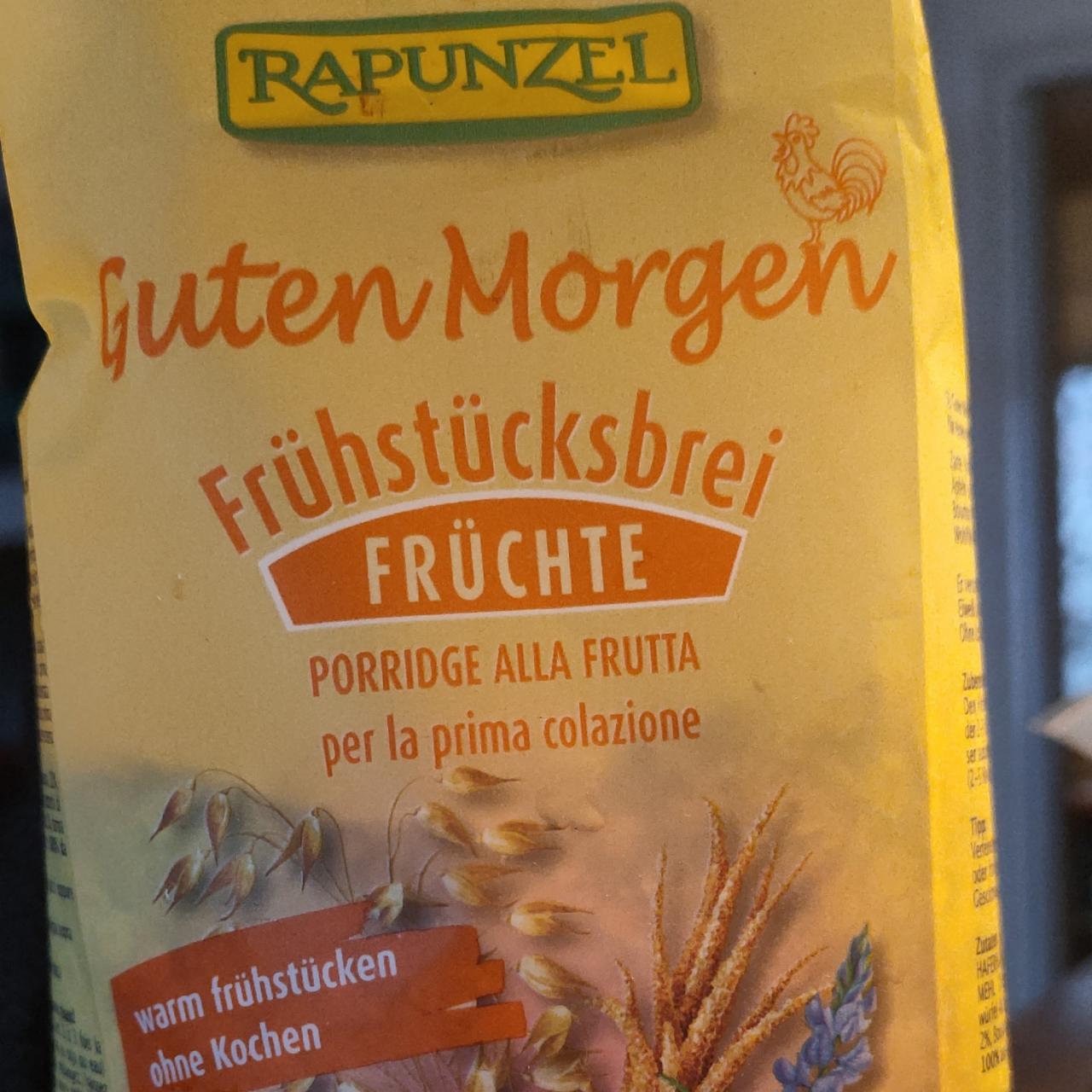 Fotografie - Guten Morgen Frühstücksbrei Früchte Rapunzel