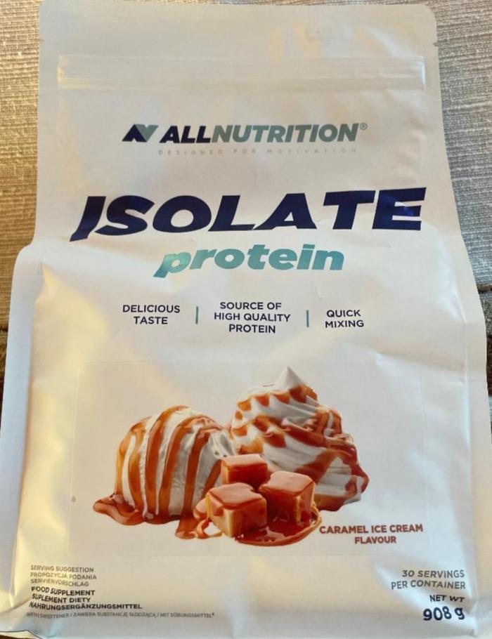 Fotografie - Isolate Protein Caramel Ice Cream flavour Allnutrition