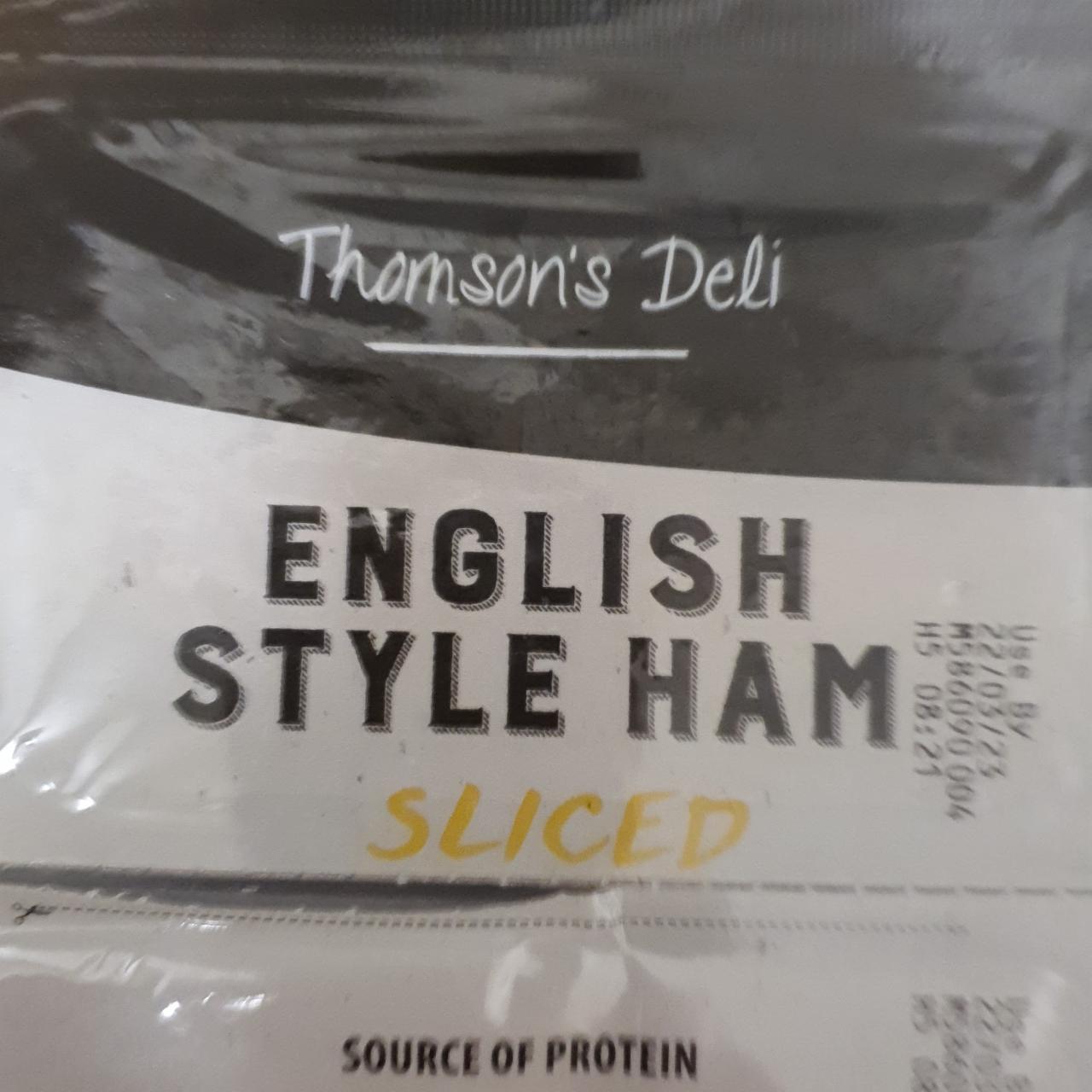 Fotografie - English Style Ham Thomson's Deli