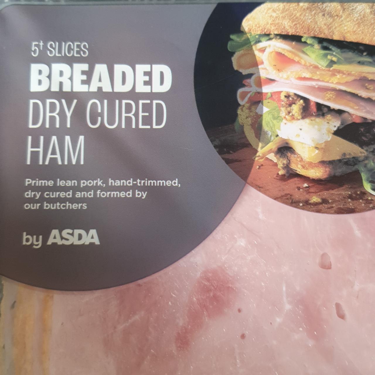 Fotografie - Breaded dry cured ham Asda