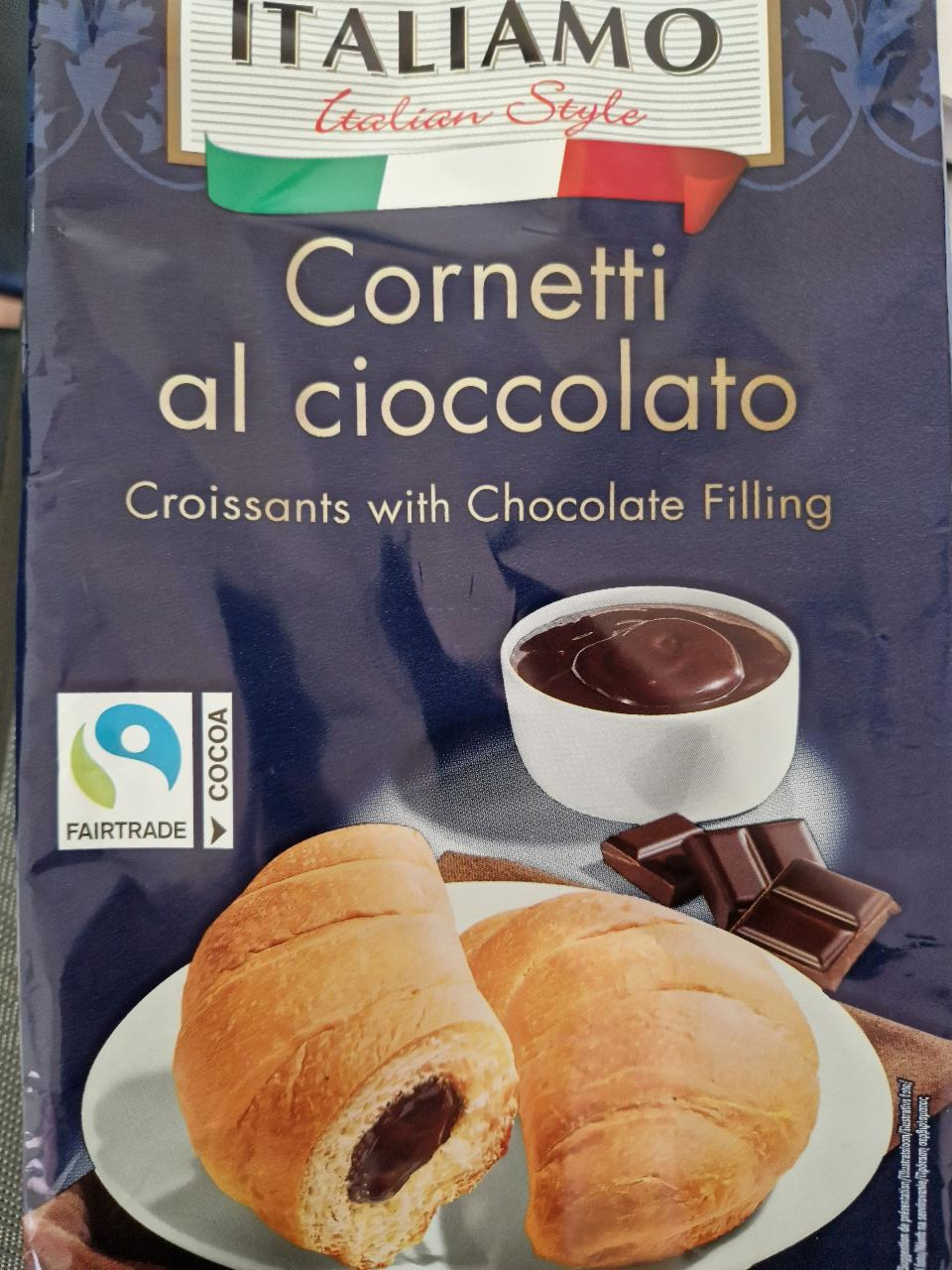 Fotografie - Cornetti al cioccolato