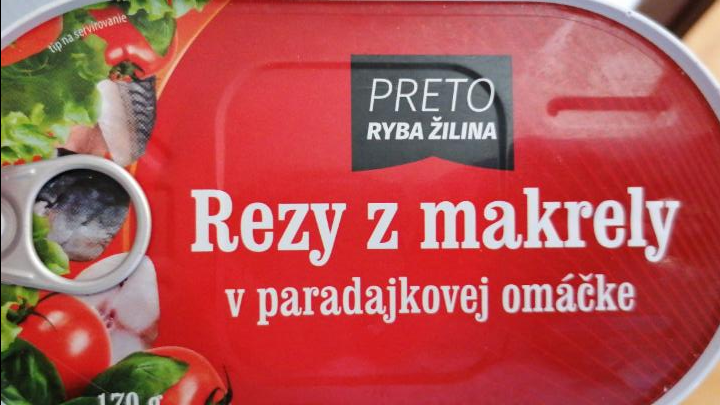 Fotografie - Rezy z makrely v paradajkovej omáčke Preto