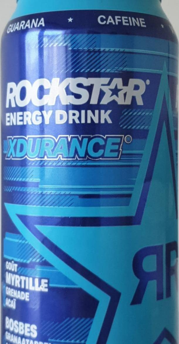 Fotografie - Energy drink XDurance Rockstar