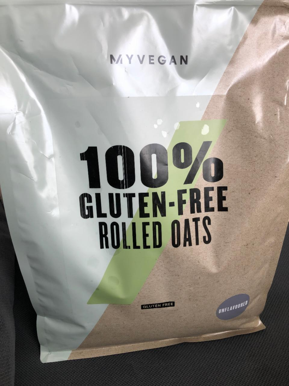 Fotografie - 100% Gluten Free Rolled Oats Unflavoured MyVegan