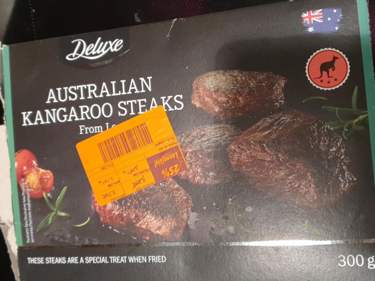 Fotografie - Australian kangaroo steaks Deluxe
