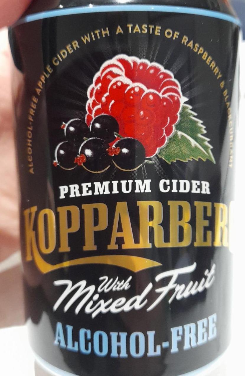 Fotografie - Kopparberg Premium Cider with mixed fruit alcohol-free