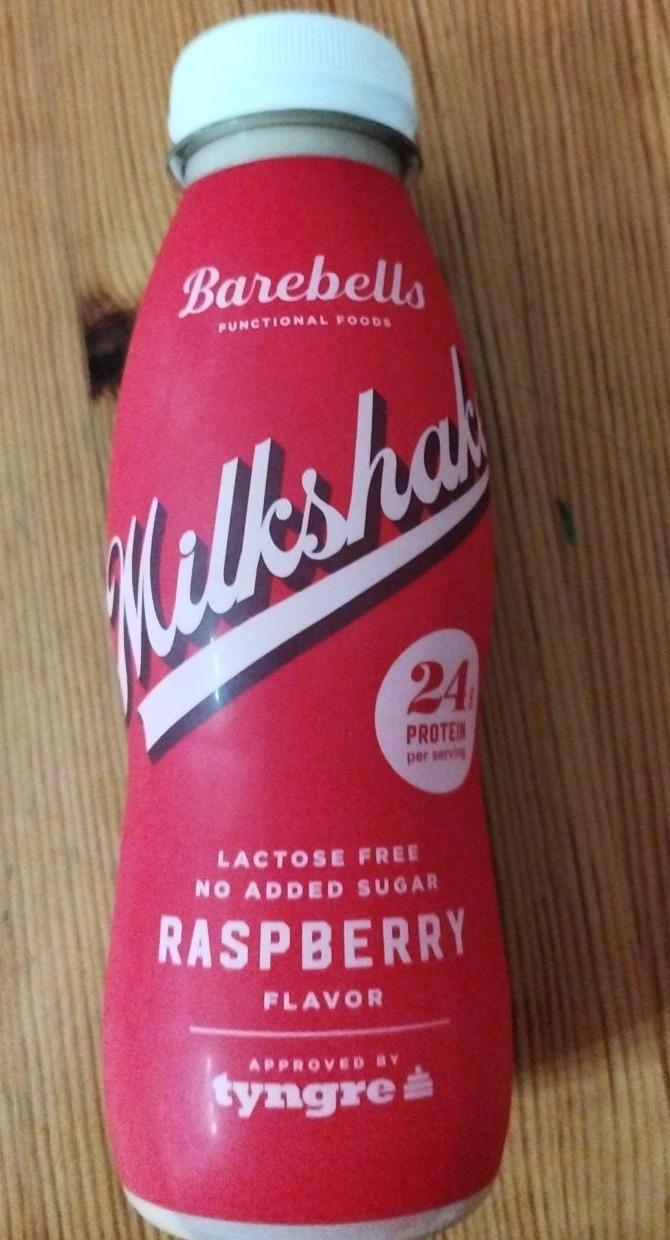 Fotografie - Milkshake Raspberry flavor Barebells