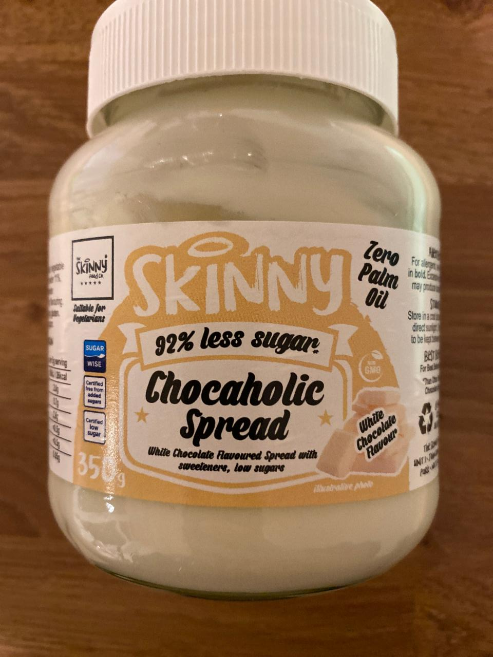 Fotografie - Chocaholic spread White chocolate Skinny