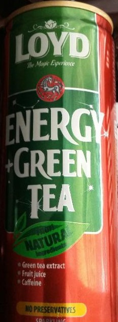Fotografie - loyd energy green tea