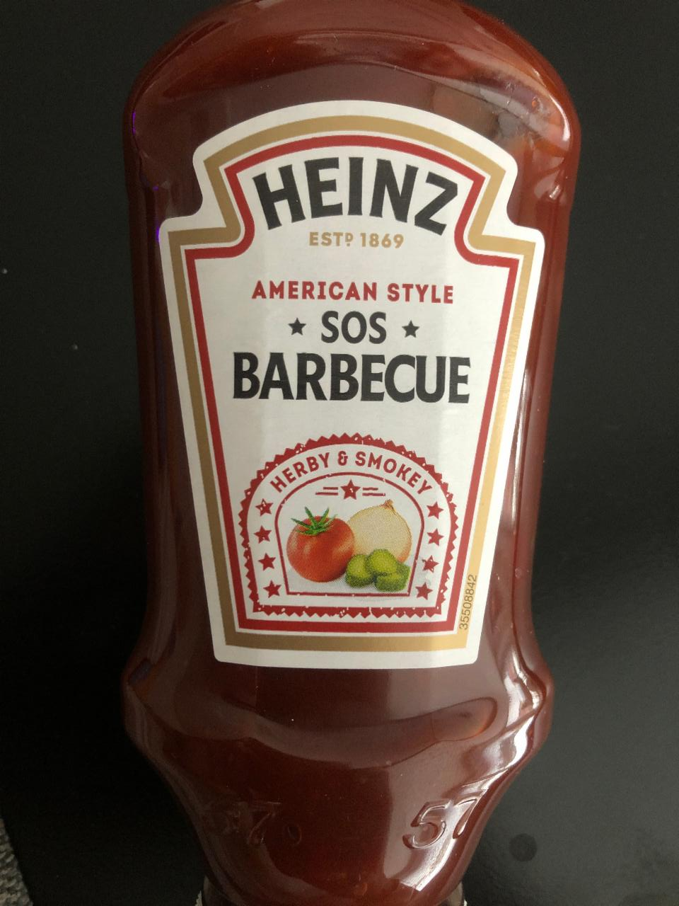 Fotografie - American style SOS barbecue Heinz