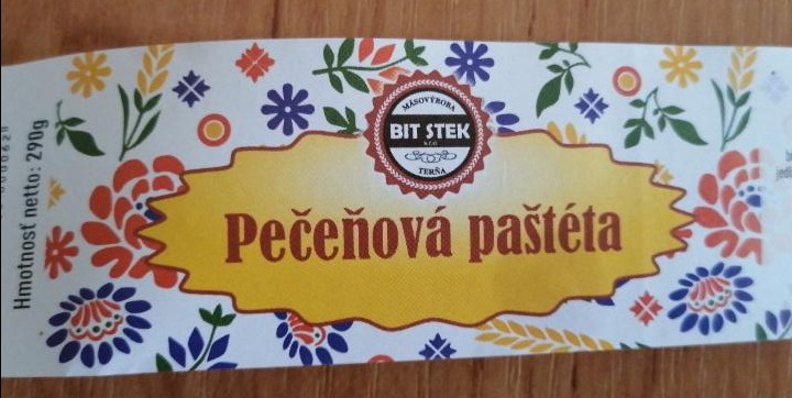 Fotografie - Pečeňová paštéta Bit Stek