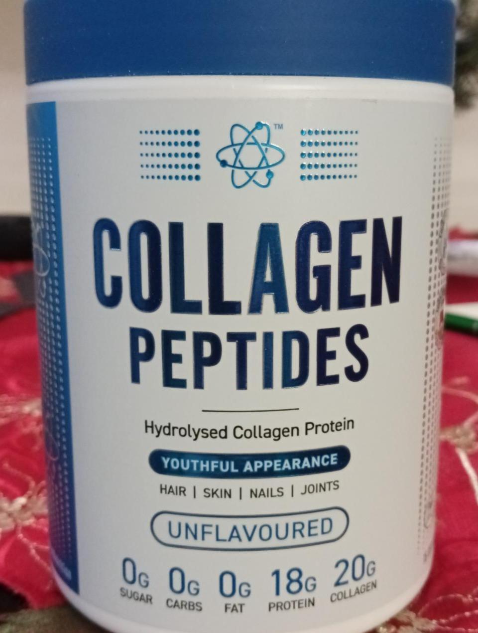 Fotografie - Collagen peptides Unflavoured Applied nutrition