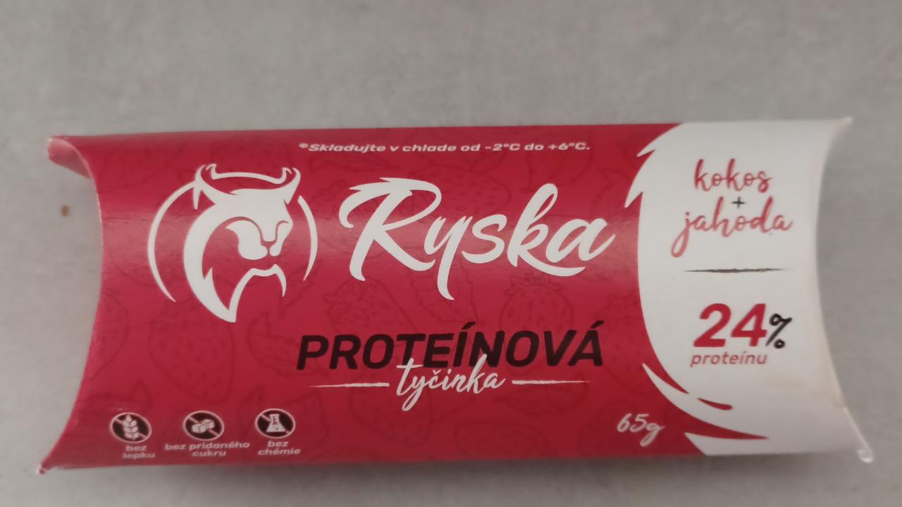 Fotografie - Proteinová tyčinka kokos+jahoda Ryska