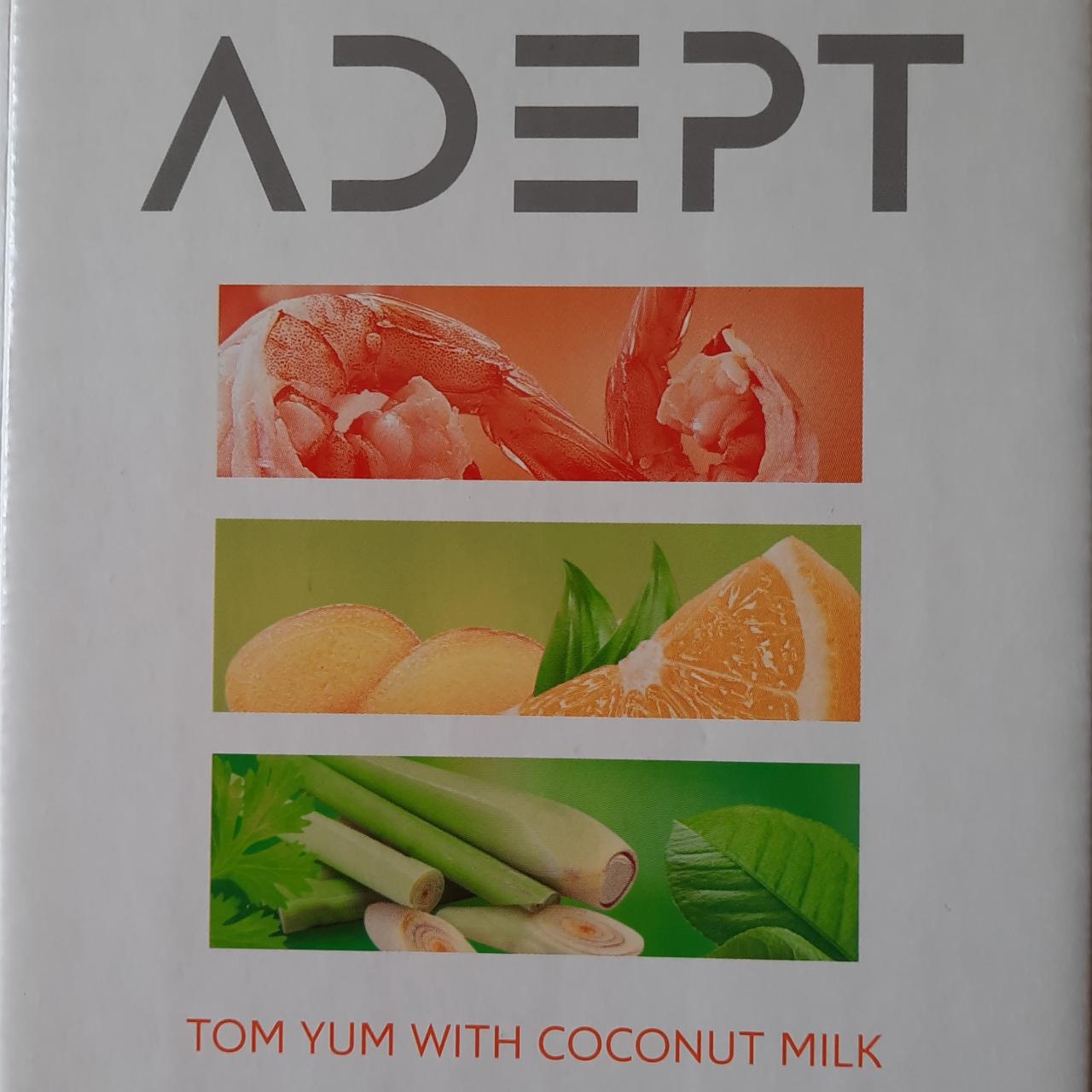 Fotografie - Tom yum with coconut milk Adept