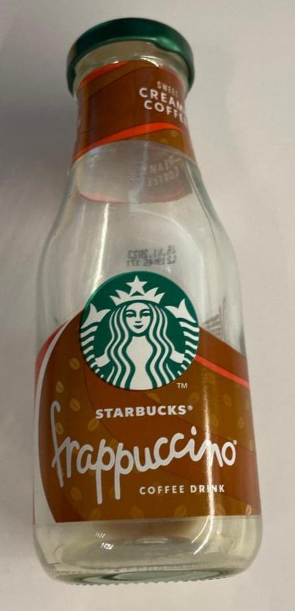 Fotografie - Frappuccino sweet creamy coffee drink Starbucks