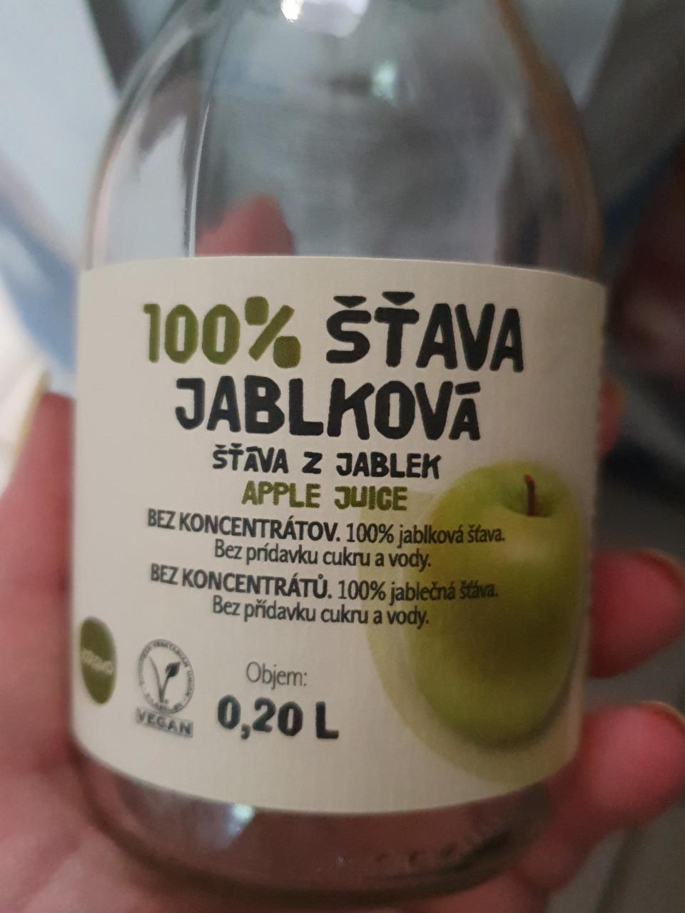 Fotografie - 100% šťava jablková