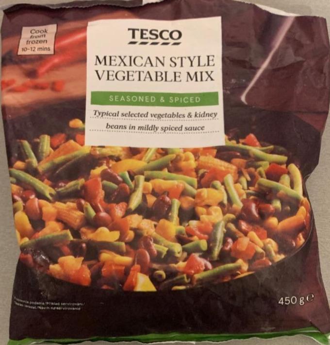 Fotografie - Mexican style vegetable mix Tesco
