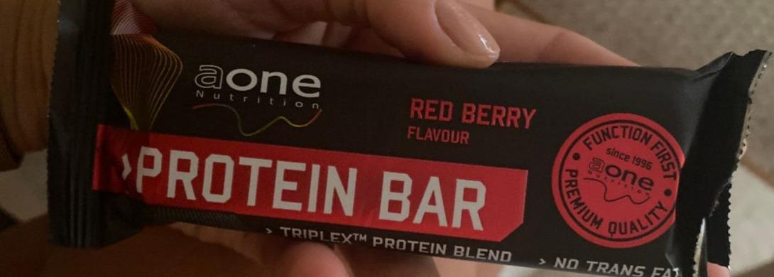 Fotografie - Protein bar Red berry Aone