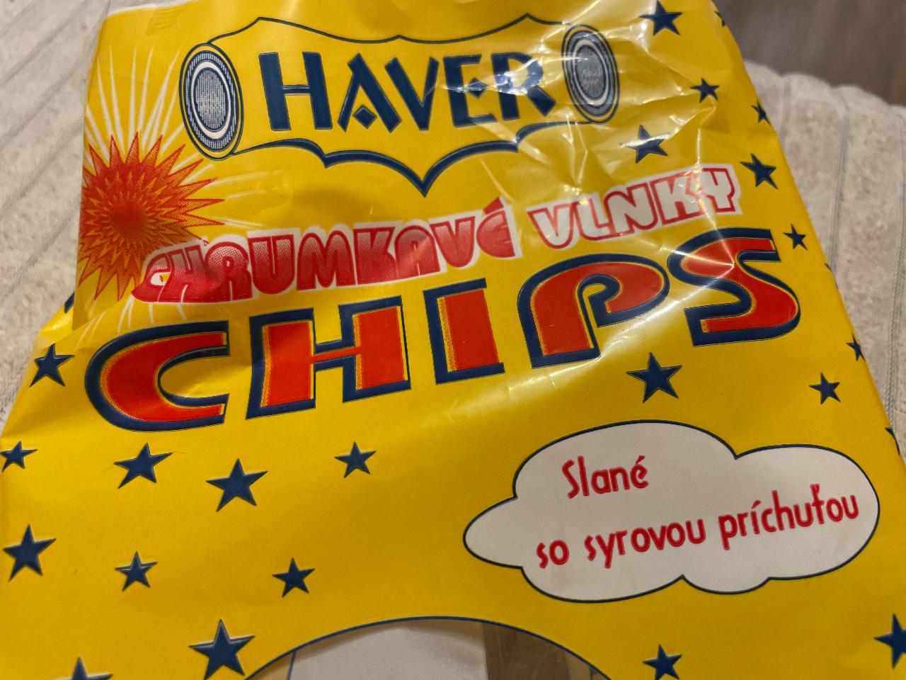 Fotografie - Chrumkavé vlnky Chips Haver