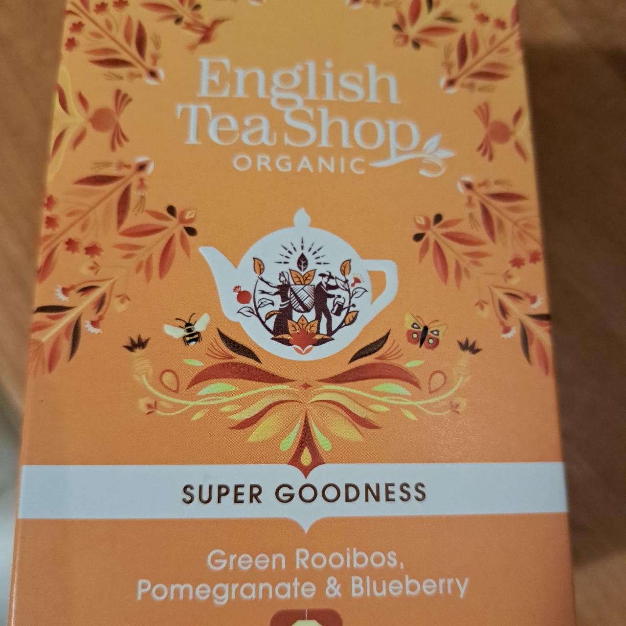 Fotografie - Super Goodness Green Roibos, pomegranate & blueberry English Tea Shop