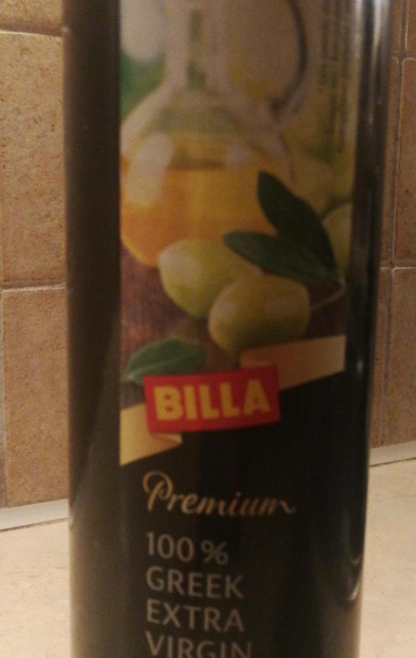 Fotografie - 100% Greek extra virgin oil Billa Premium