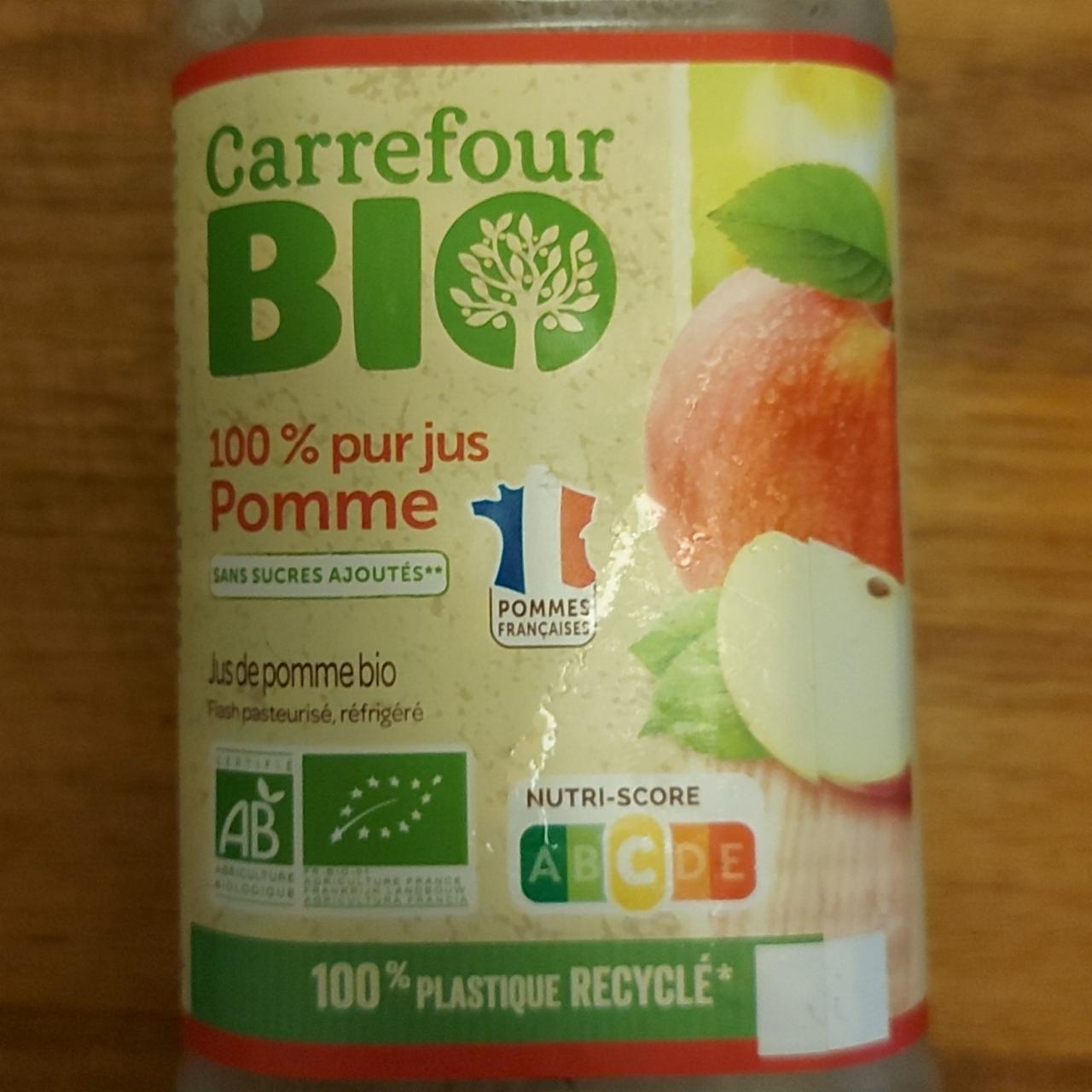 Fotografie - 100% pur jus Pomme Carrefour Bio