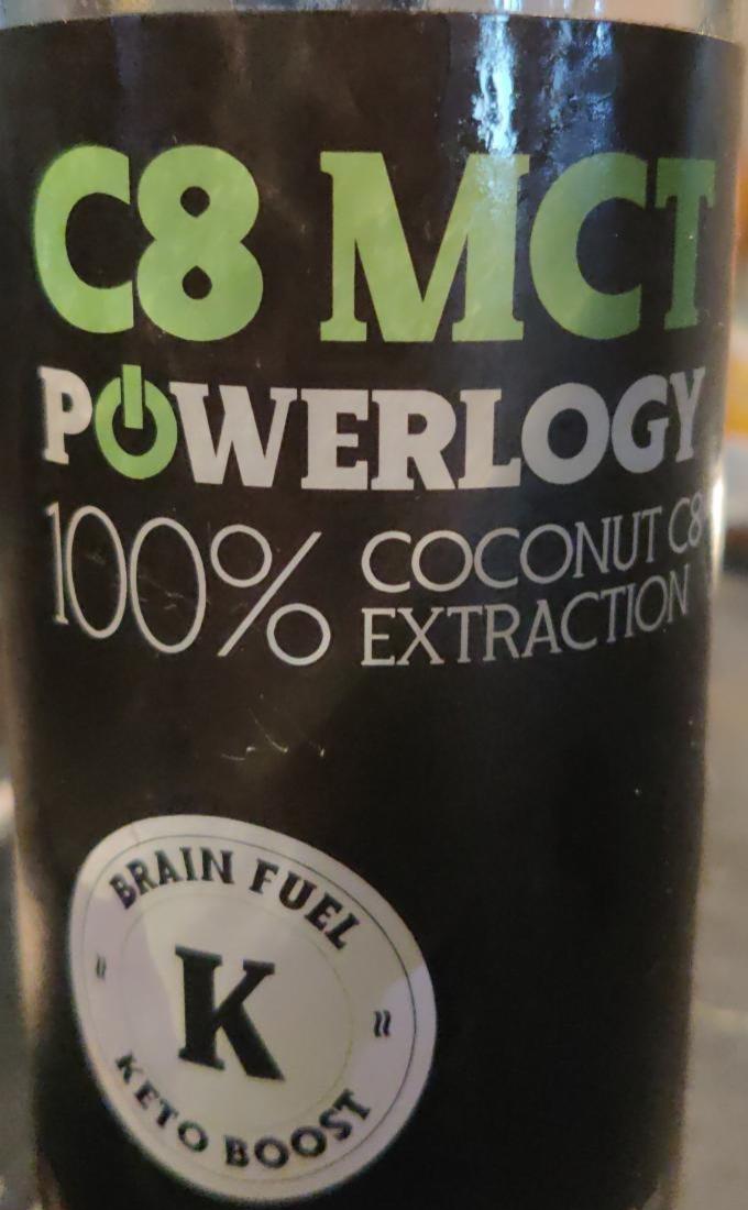 Fotografie - C8 MCT powerlogy 100% Coconut C8 extraction