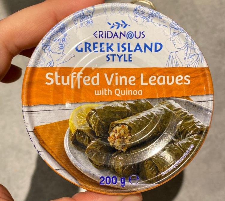 Fotografie - Stuffed Vine Leaves with Quinoa Eridanous