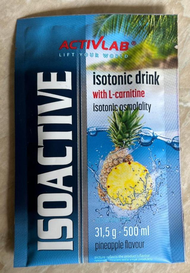 Fotografie - Isoactive Isotonic drink Pineapple ActivLab
